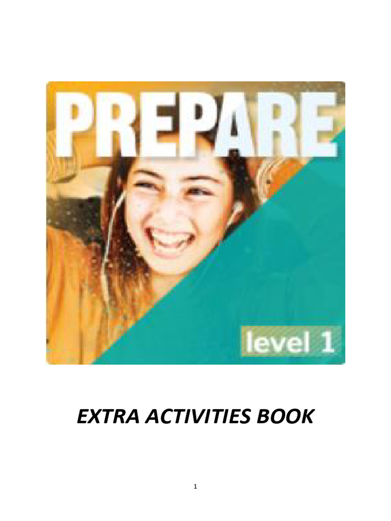 Extra Activities Prepare 1 | PDF | Subject (Grammar) | Linguistics