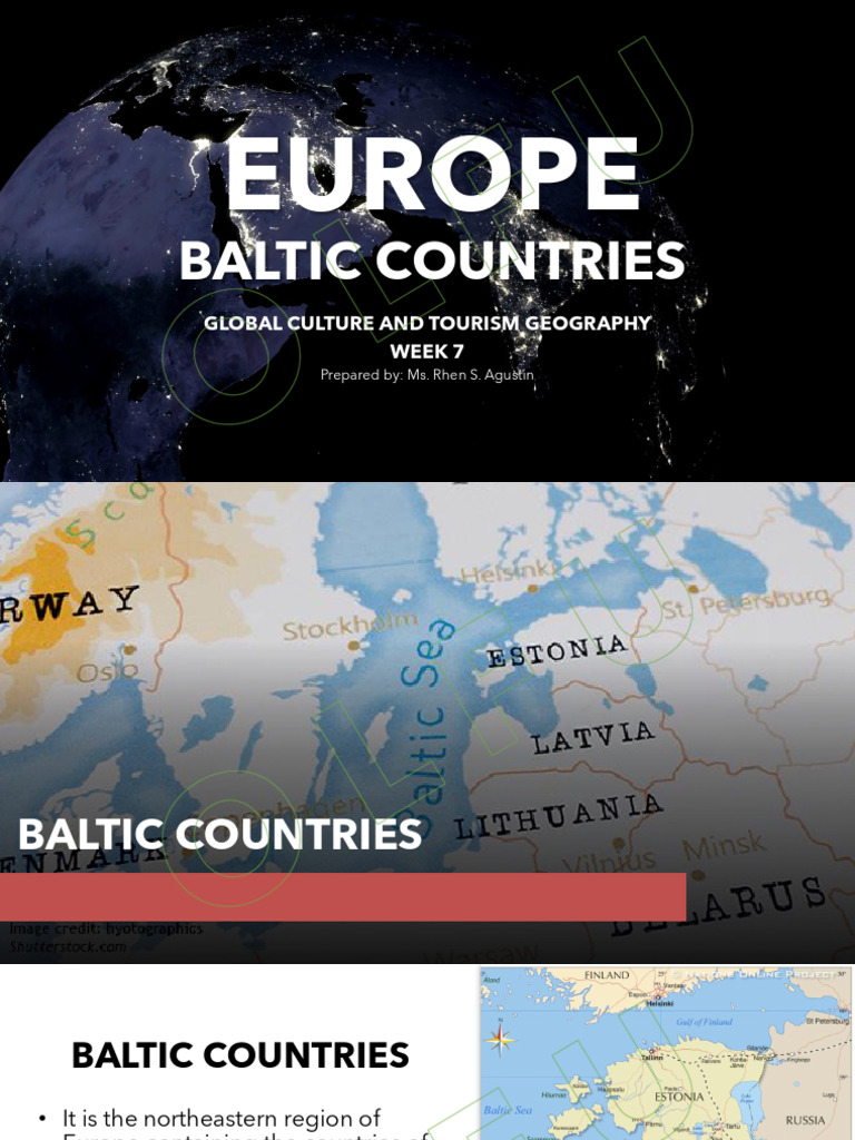 Week 7 - Northern Europe Part 3 - Baltic Countries 2025 | PDF | Baltic ...