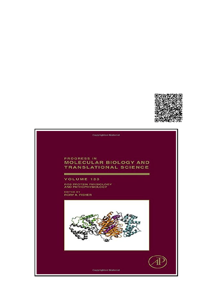 RGS protein physiology and pathophysiology 1st Edition Fisher | PDF ...