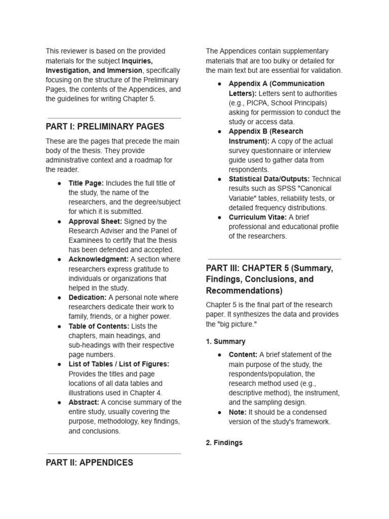 3 I's | PDF