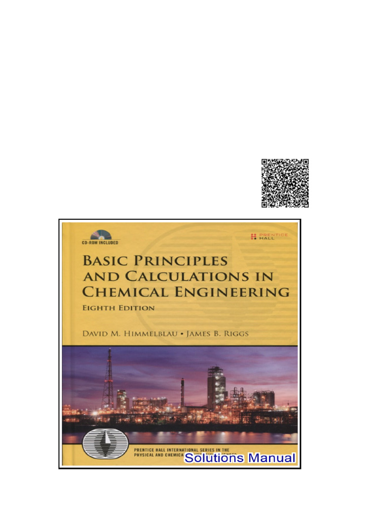 Basic Principles and Calculations in Chemical Engineering 8th Edition ...