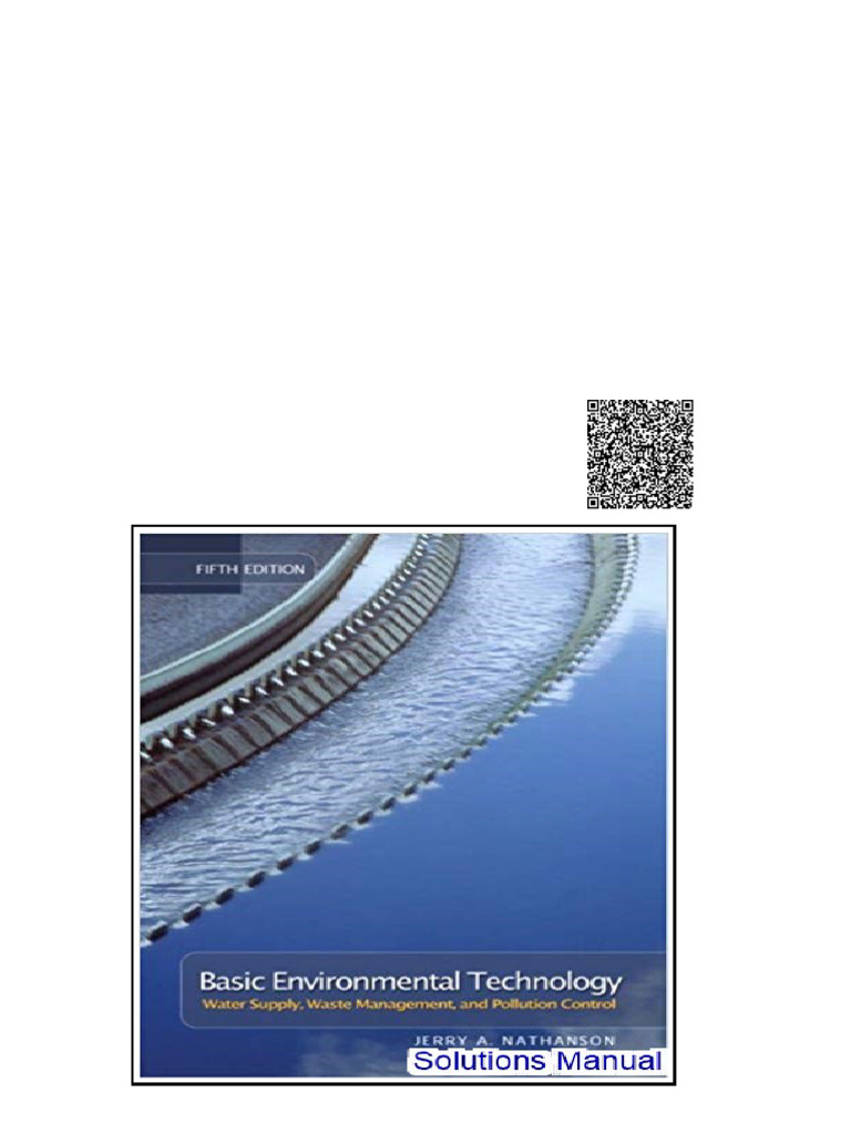 Basic Environmental Technology Water Supply Waste Management and ...