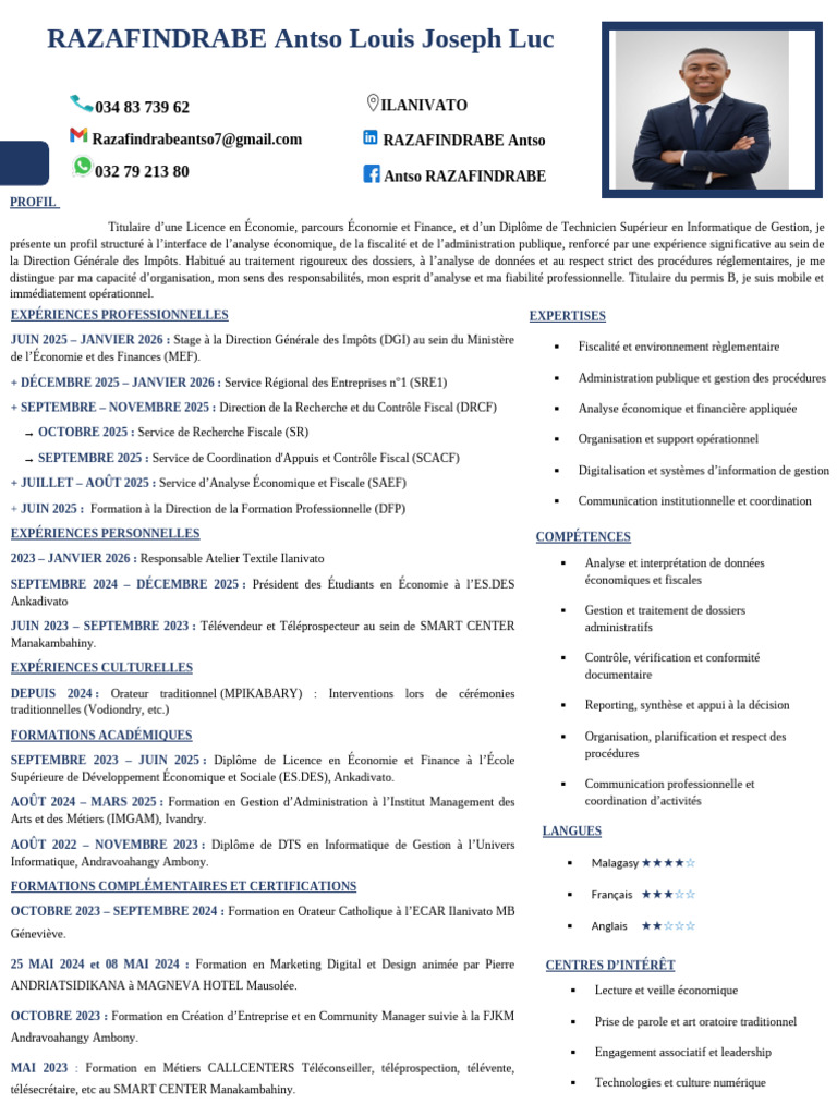 CV Standard | PDF