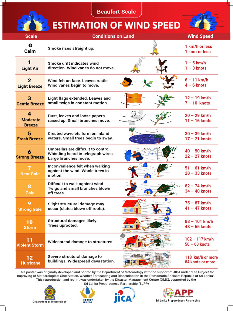 Beaufort Scale JICA | PDF