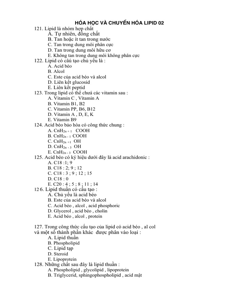 2 - Lipid | PDF