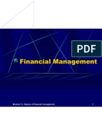 Basics of Financial Management