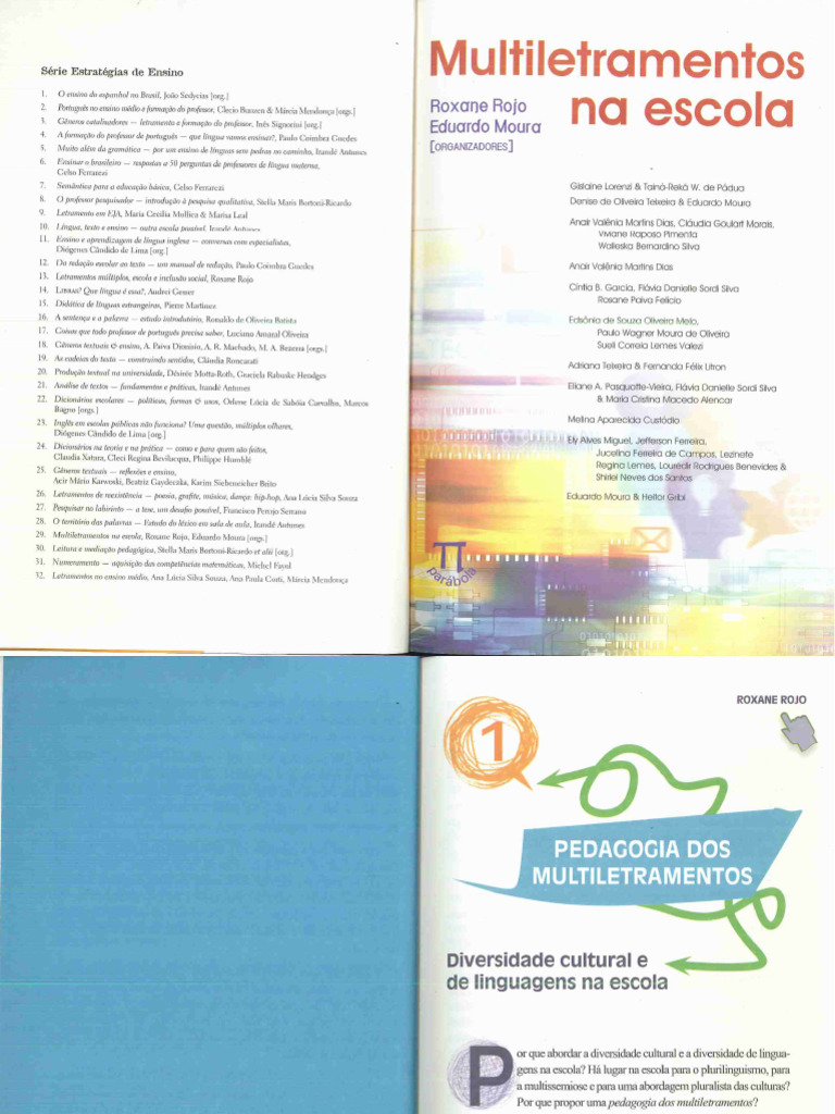 Ilide - Info Pedagogia Dos Multiletramentos Roxane Rojo PR | PDF