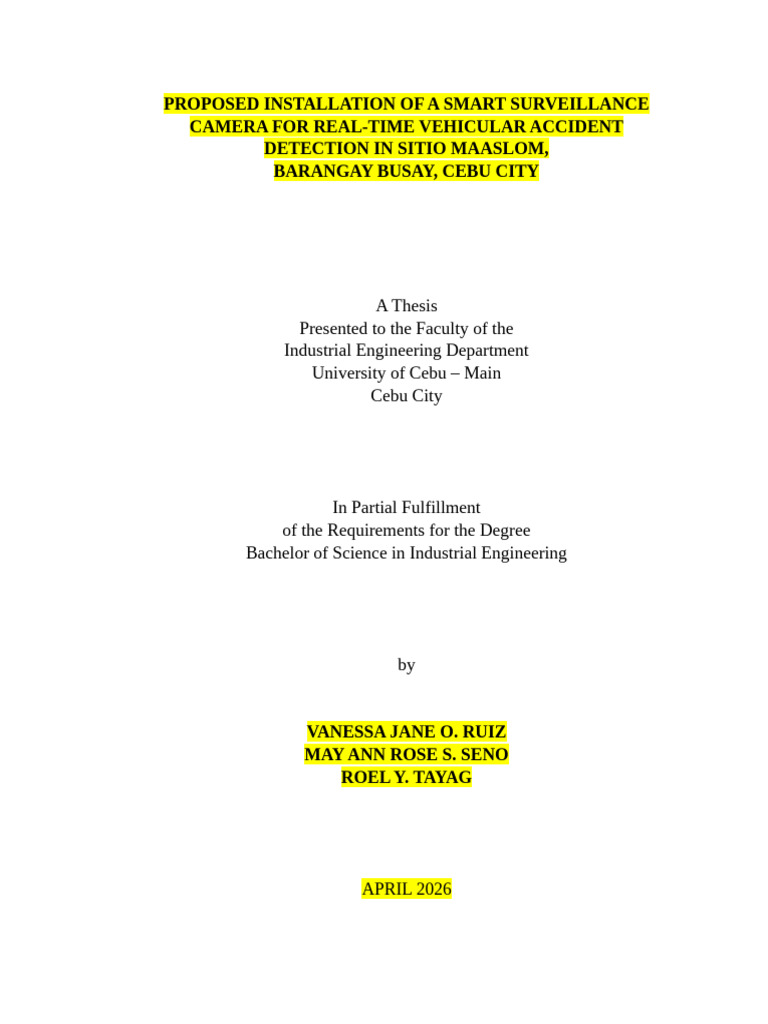 Title Page Sample | PDF