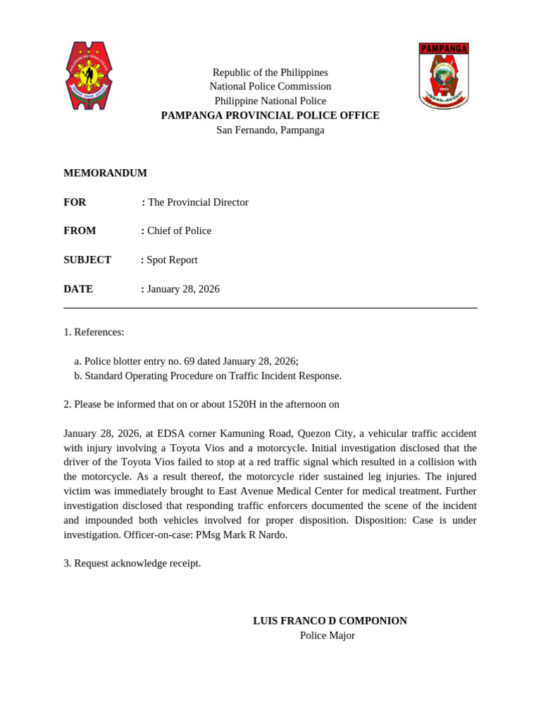 Spot Report #2 | PDF