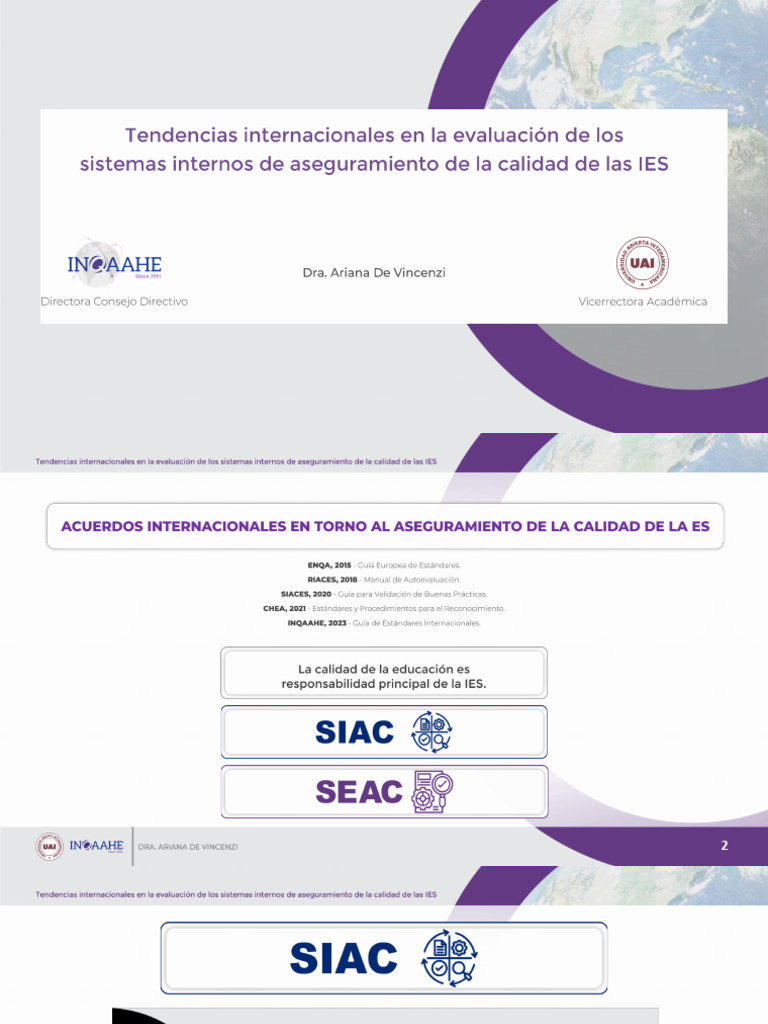 Los Sistemas Internos de Aseguramiento de La Calidad | PDF