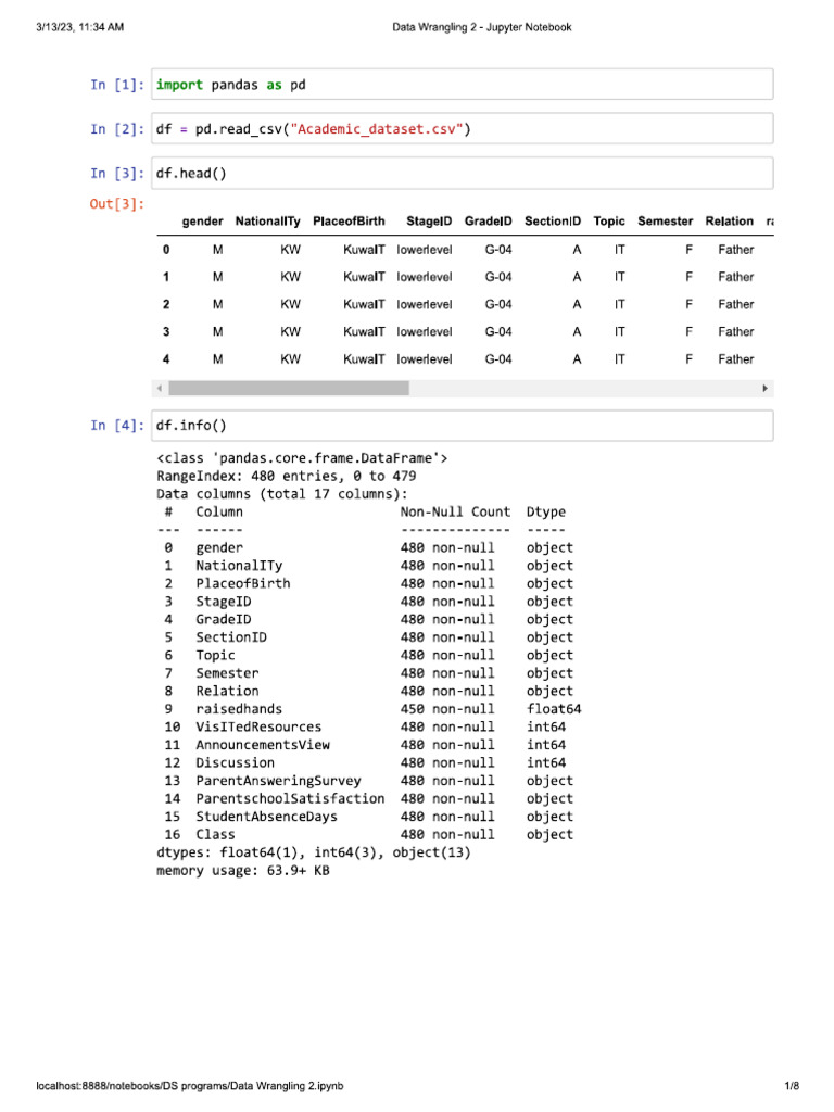 Data Wrangling 2 | PDF