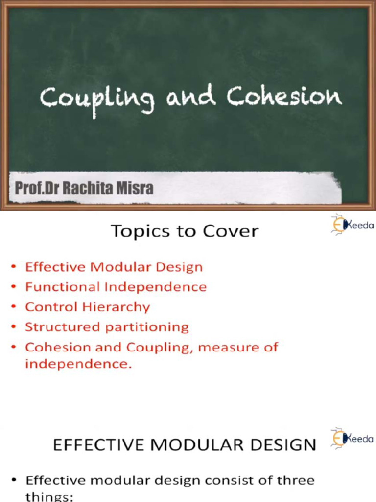 Cohesion and Coupling | PDF