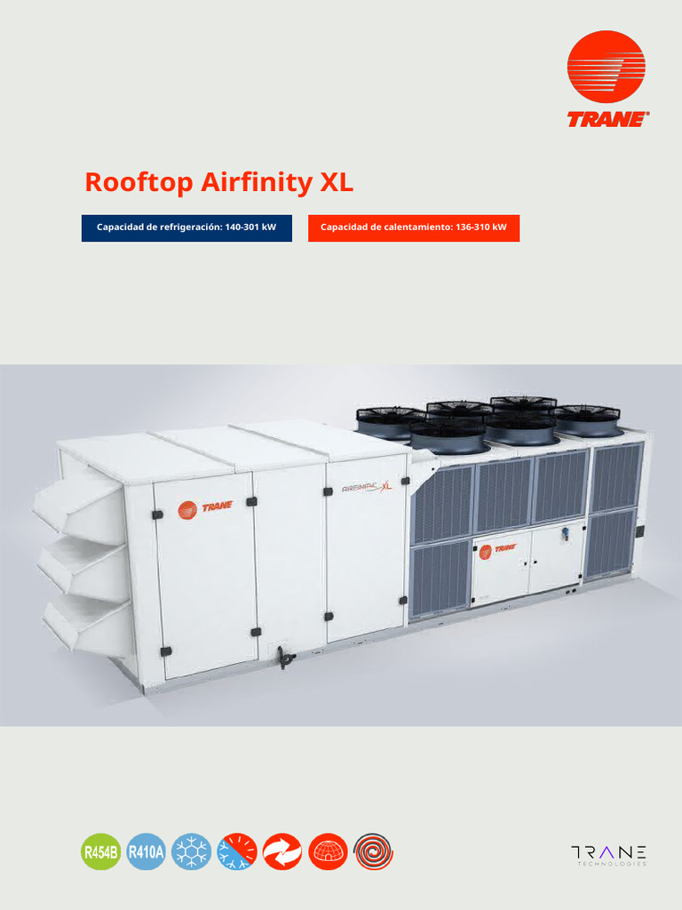 Rooftop Airfinity XL (1) | PDF | Ingeniería mecánica | Tecnologías ...
