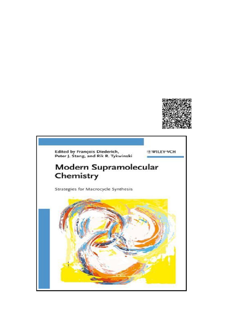 Modern Supramolecular Chemistry Strategies For Macrocycle Synthesis 1st ...