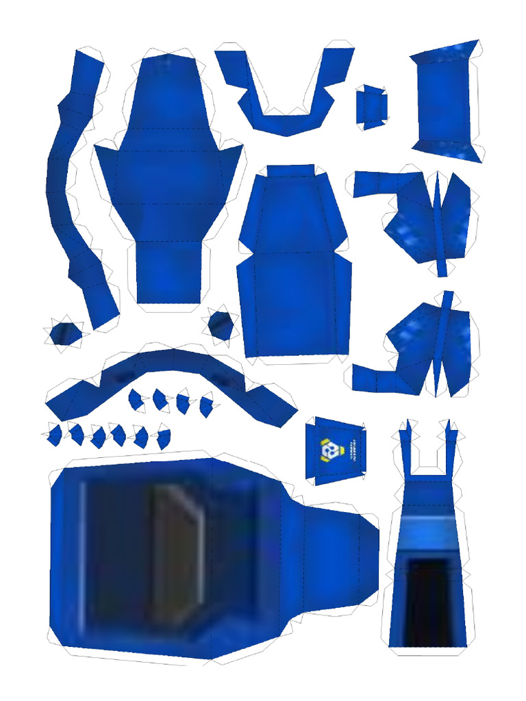 Zoids-Blade-Liger Papercraft | PDF