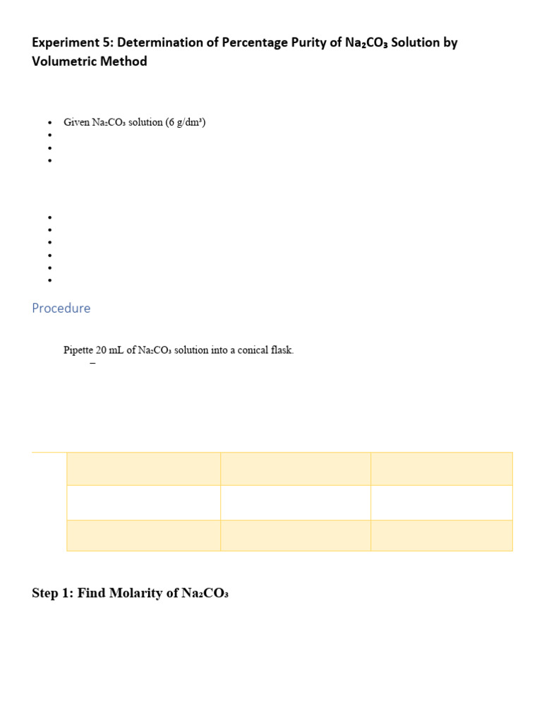 Experiment 5 | PDF