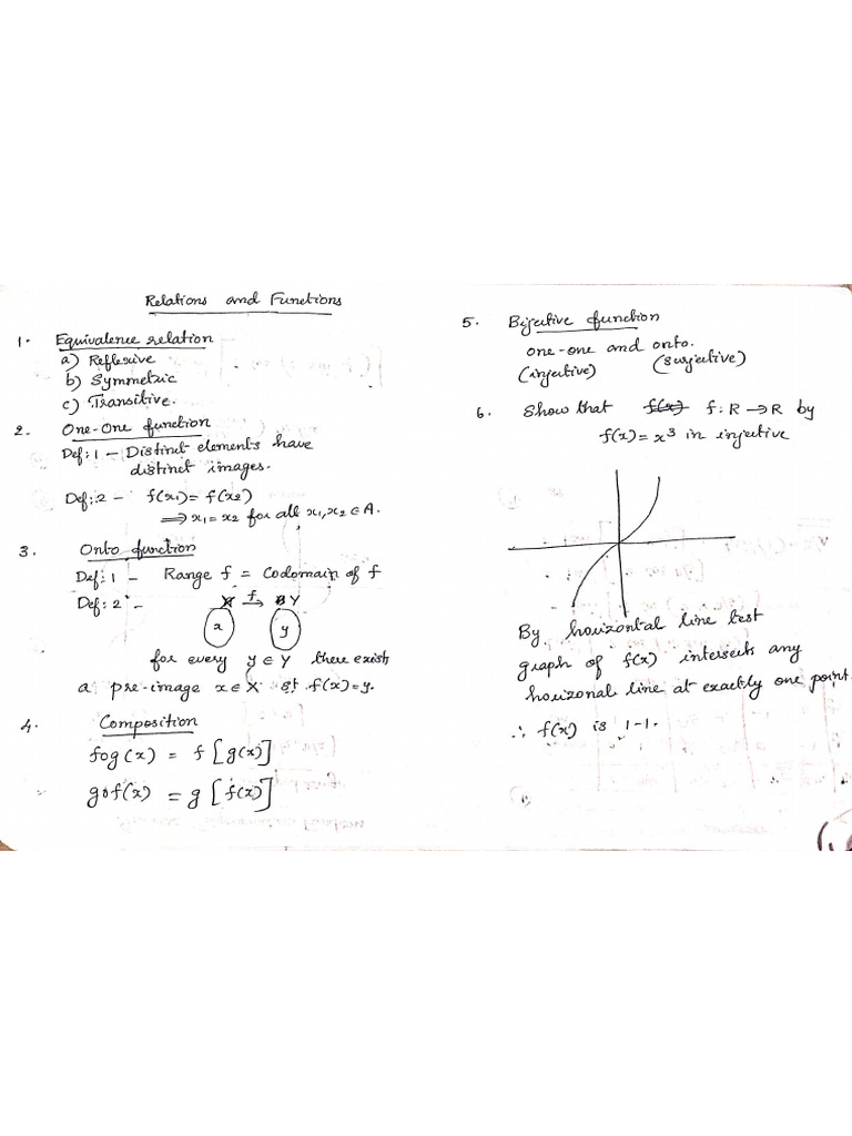 Mathematics VERY IMP Notes STATE | PDF