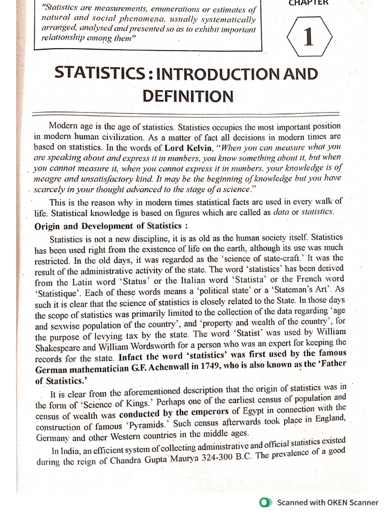 Business Statistics | PDF