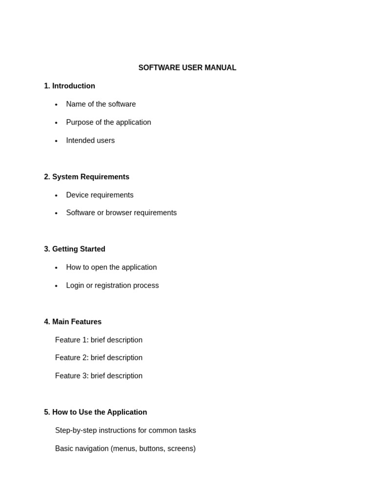 Outline Software User Manual | PDF