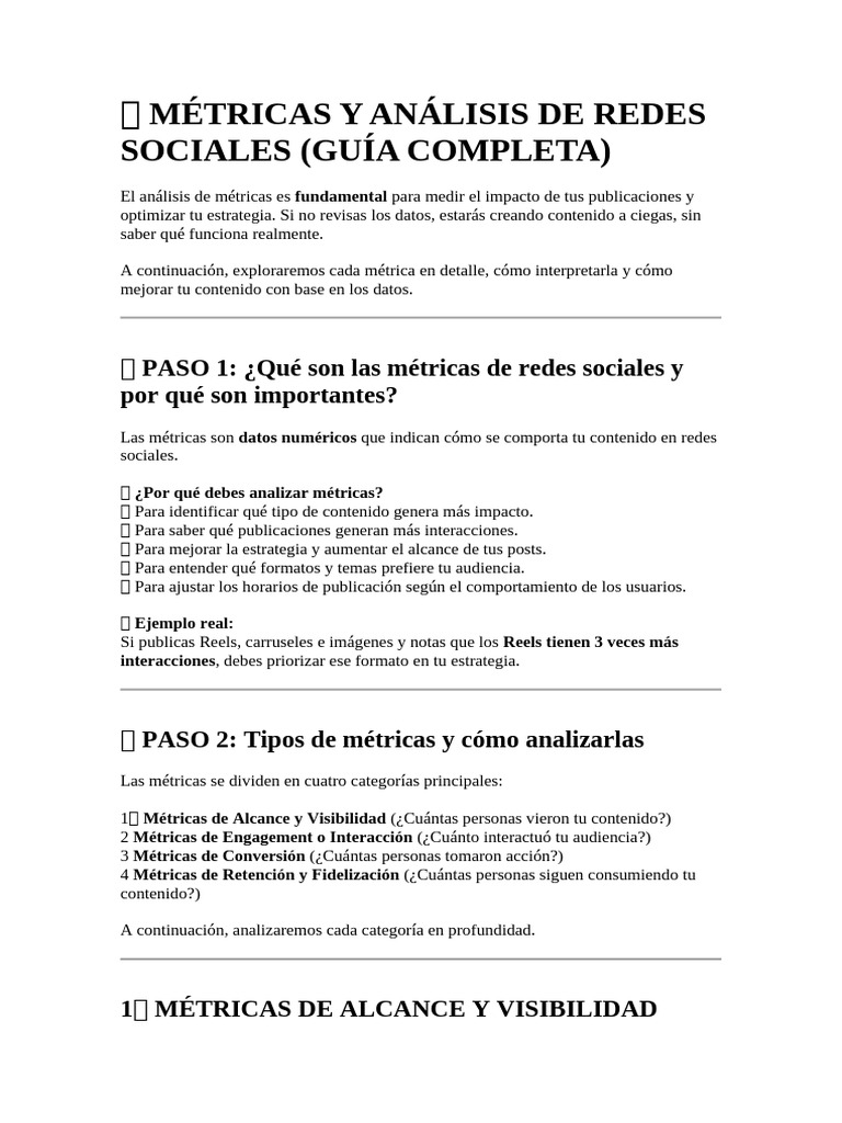 ? Métricas y Análisis de Redes Sociales | PDF | ciberespacio
