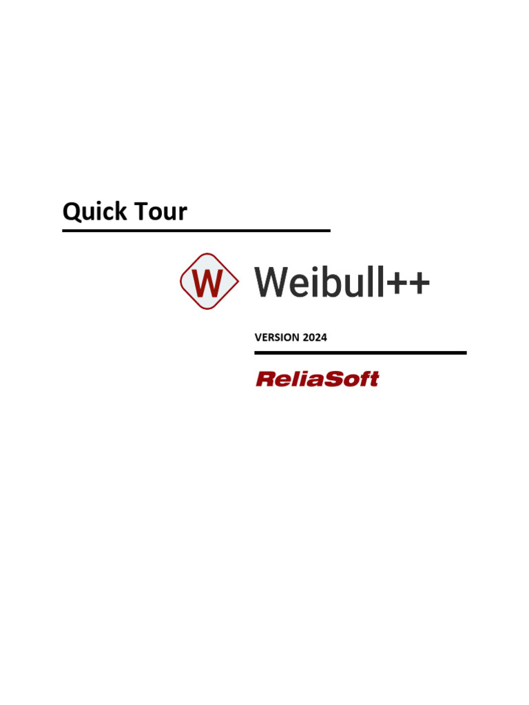 Weibull24 Ref Reliasoft | PDF | License | Reliability Engineering