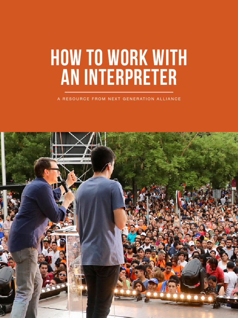 How To Work With An Inter PR | PDF | Sermon | Language Interpretation