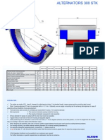 Natural convection fluid cooled alternators dimensions