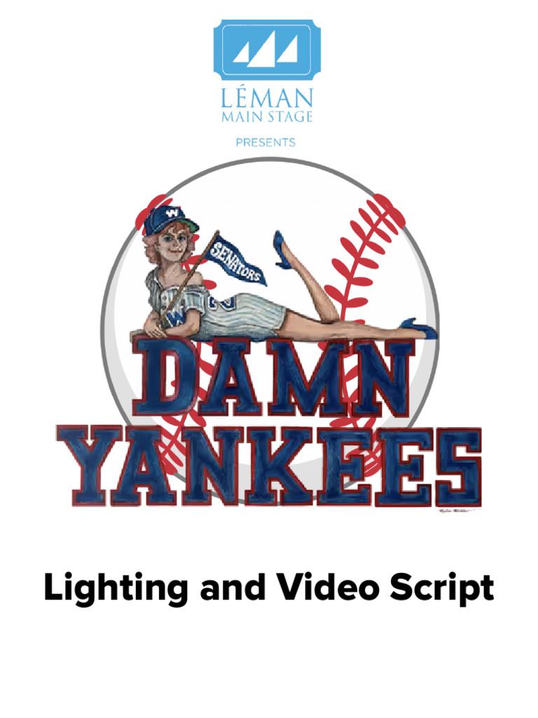 Lighting and Video Script | PDF