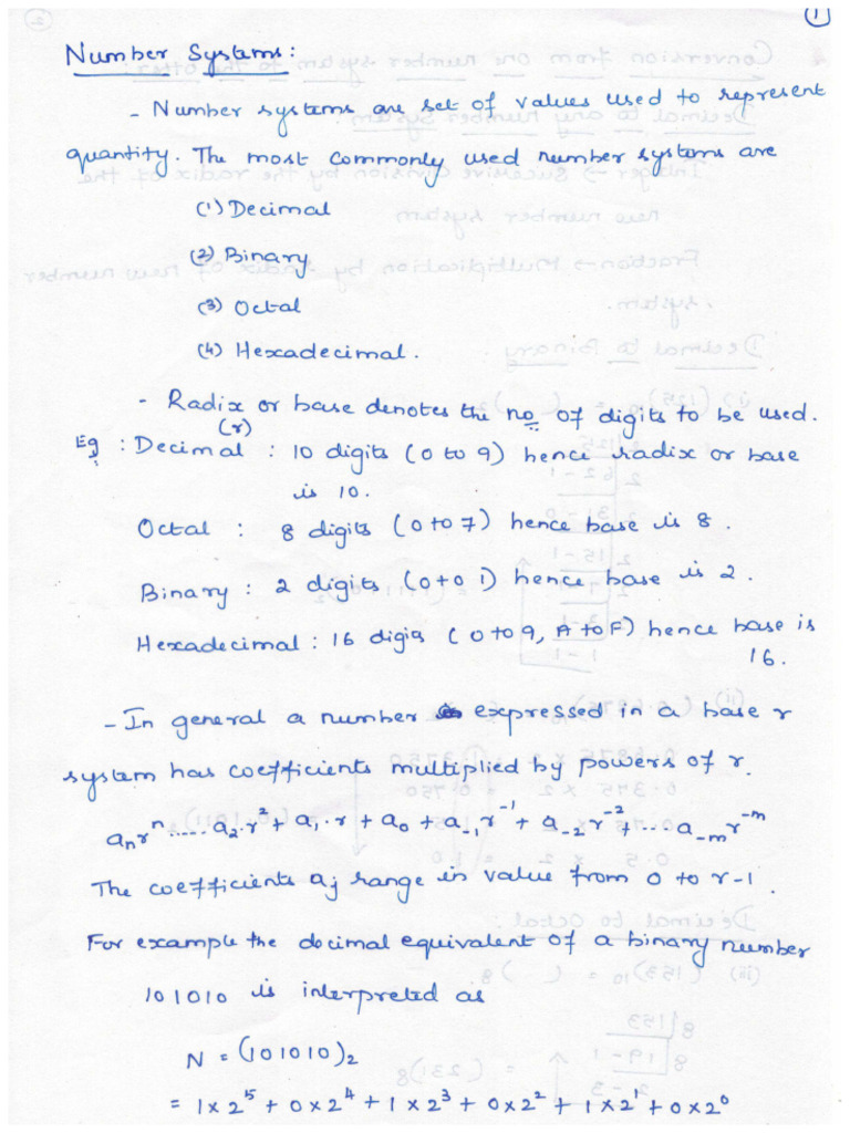 Unit I Notes | PDF