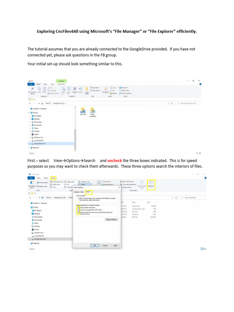 Exploring CncFiles4All Using Microsoft | PDF