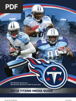 2012 Tennessee Titans Media Guide