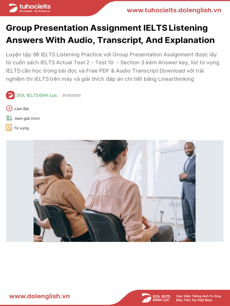 Group Presentation Assignment | PDF