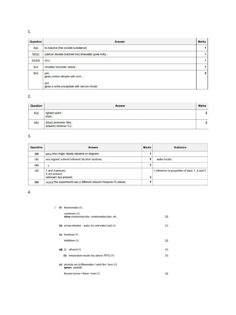 Experimental Technique Topic Test MS | PDF