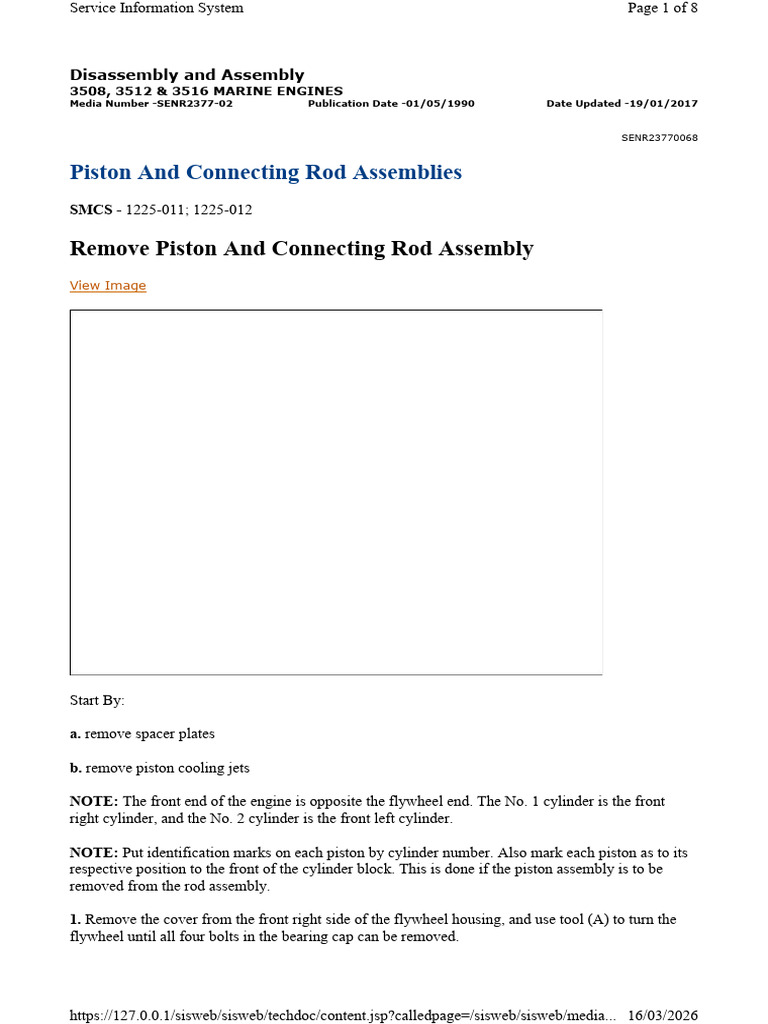 Piston and Connecting Rod Assemblies | PDF | Piston | Bearing (Mechanical)