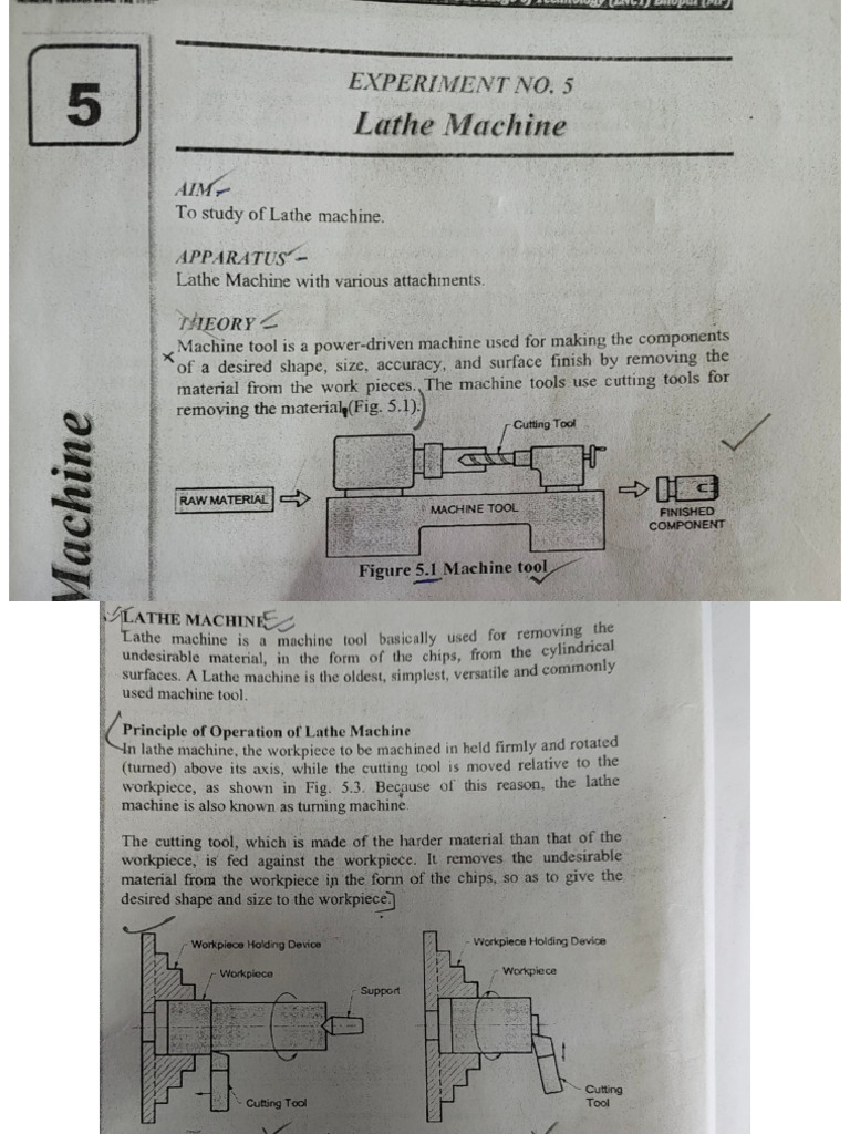 Lathe Machine | PDF