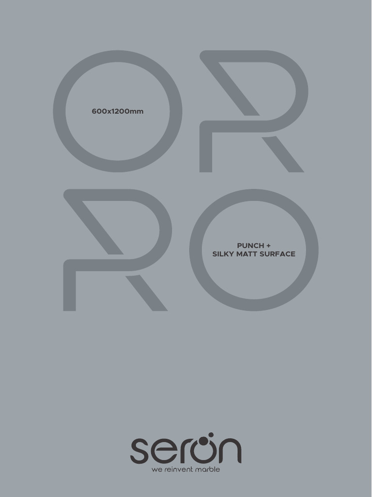 Seron ORRO Collection | PDF | Tile | The Arts