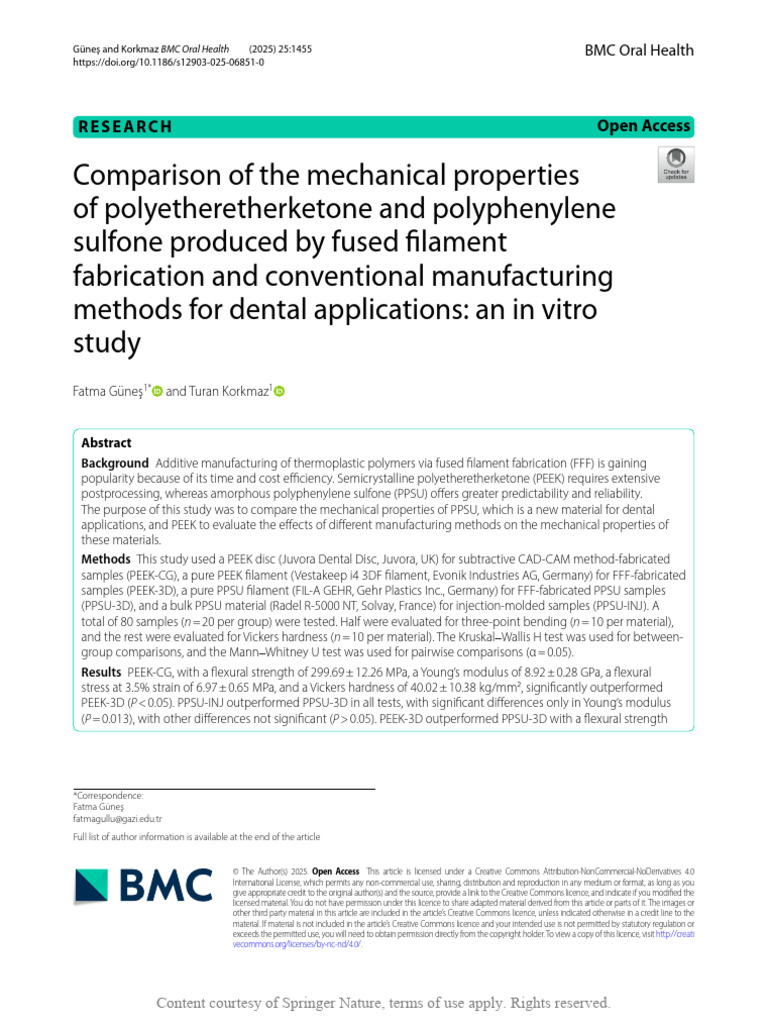 Comparison of The Mechanical Properties of Polyeth | PDF | Materials ...