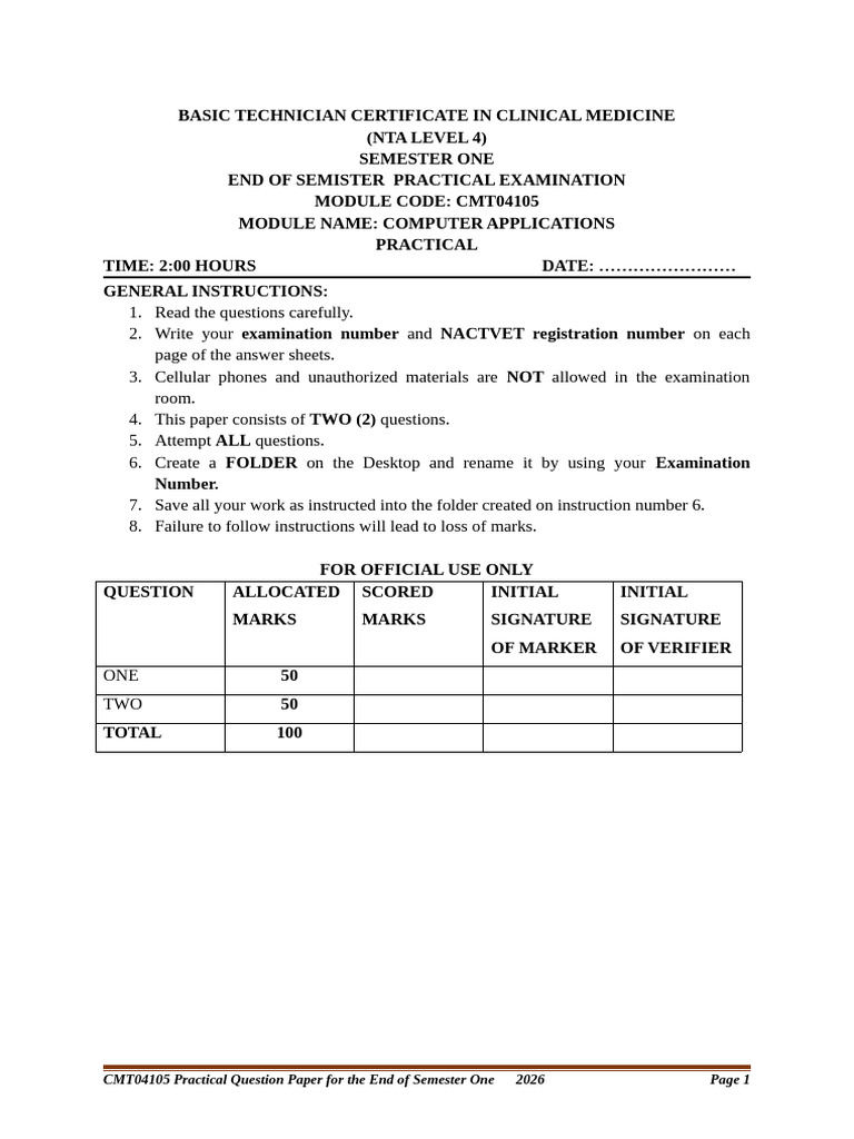 End Practical Exam Computer Application | PDF | Computing
