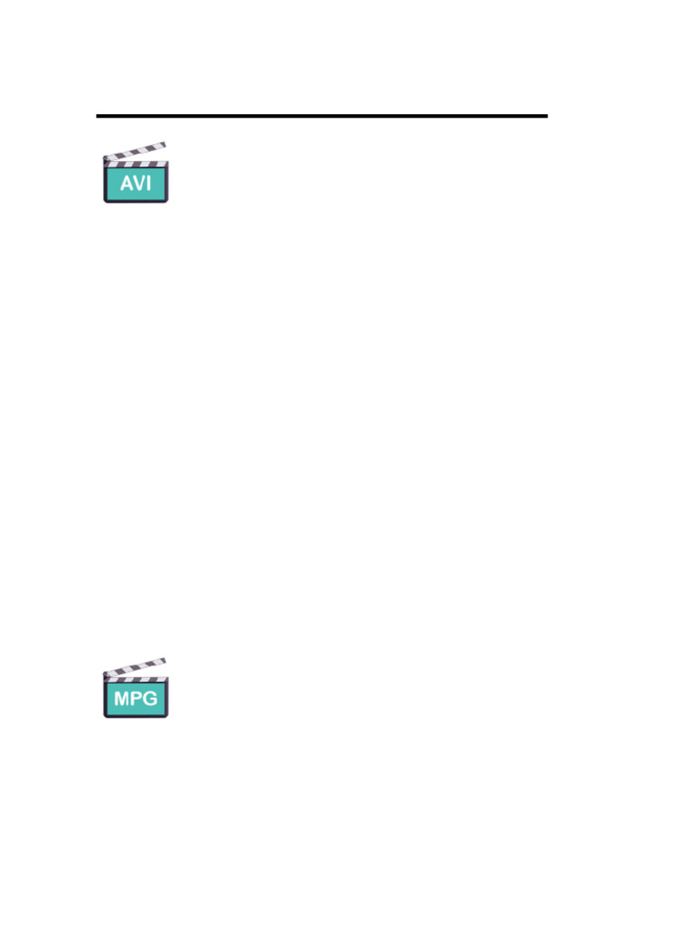 Tipos de Formatos de Vídeo y Codecs-convertido | PDF