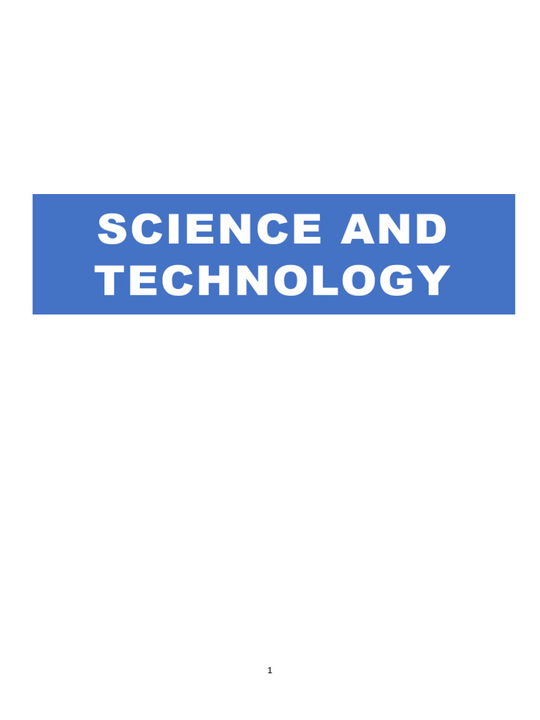 Rationalised Grade 6 Science and Technology Notes | PDF | Artery ...
