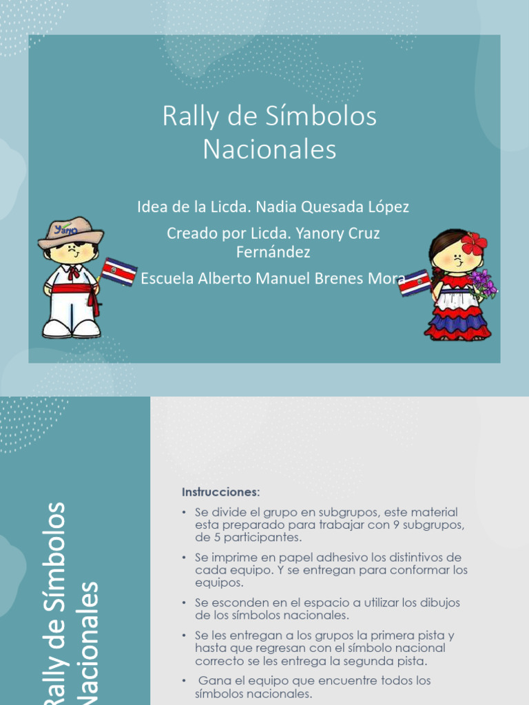 Rally Simbolos Nacionales | PDF | Costa Rica