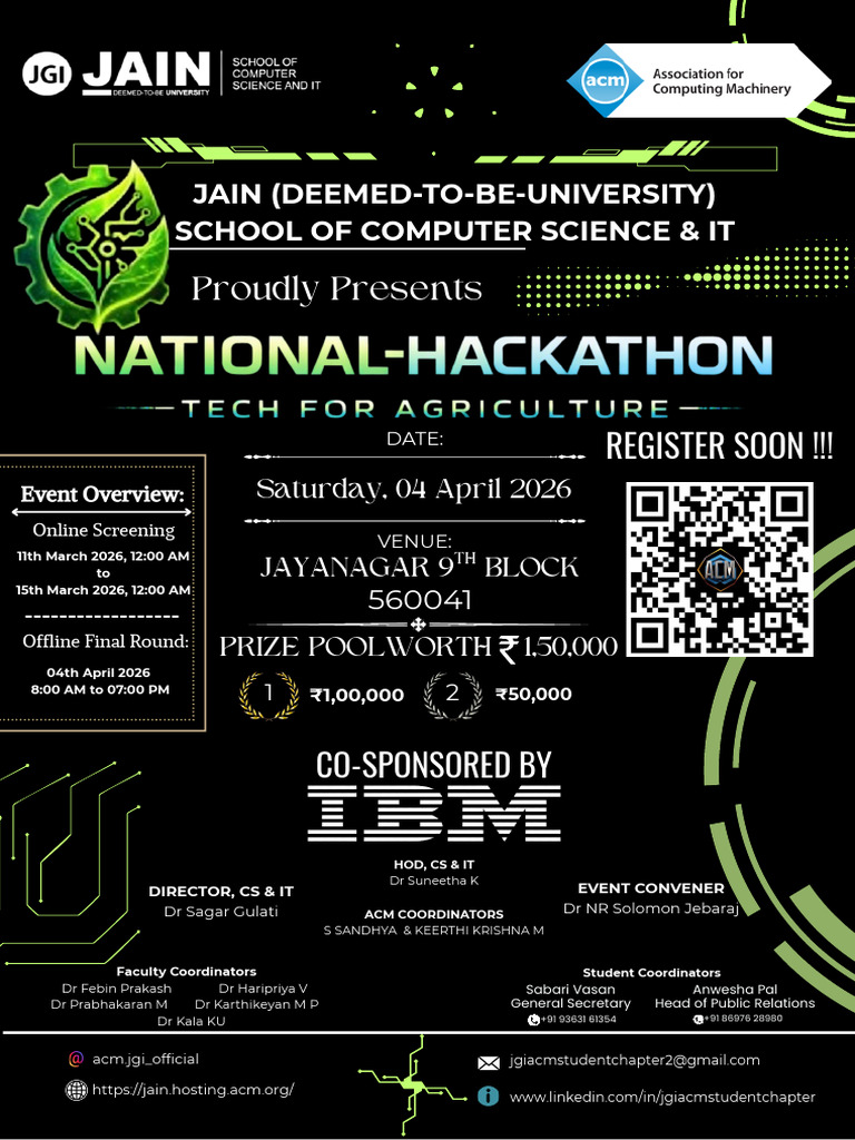 National Hackthon Poster | PDF