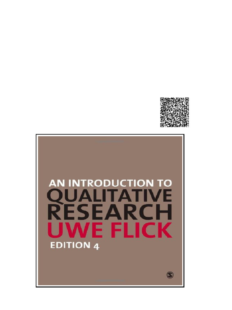 An Introduction To Qualitative Research Fourth Edition Uwe Flick | PDF ...