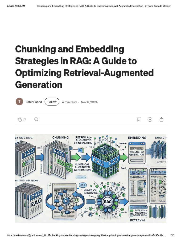 Embedding and Chunking Types | PDF