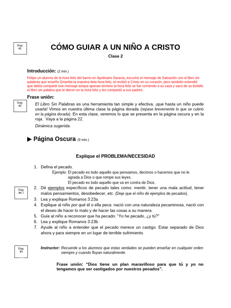 Cómo Guiar a Un Niño a Cristo_altamirano Estela | PDF | Pecado | Cristo ...