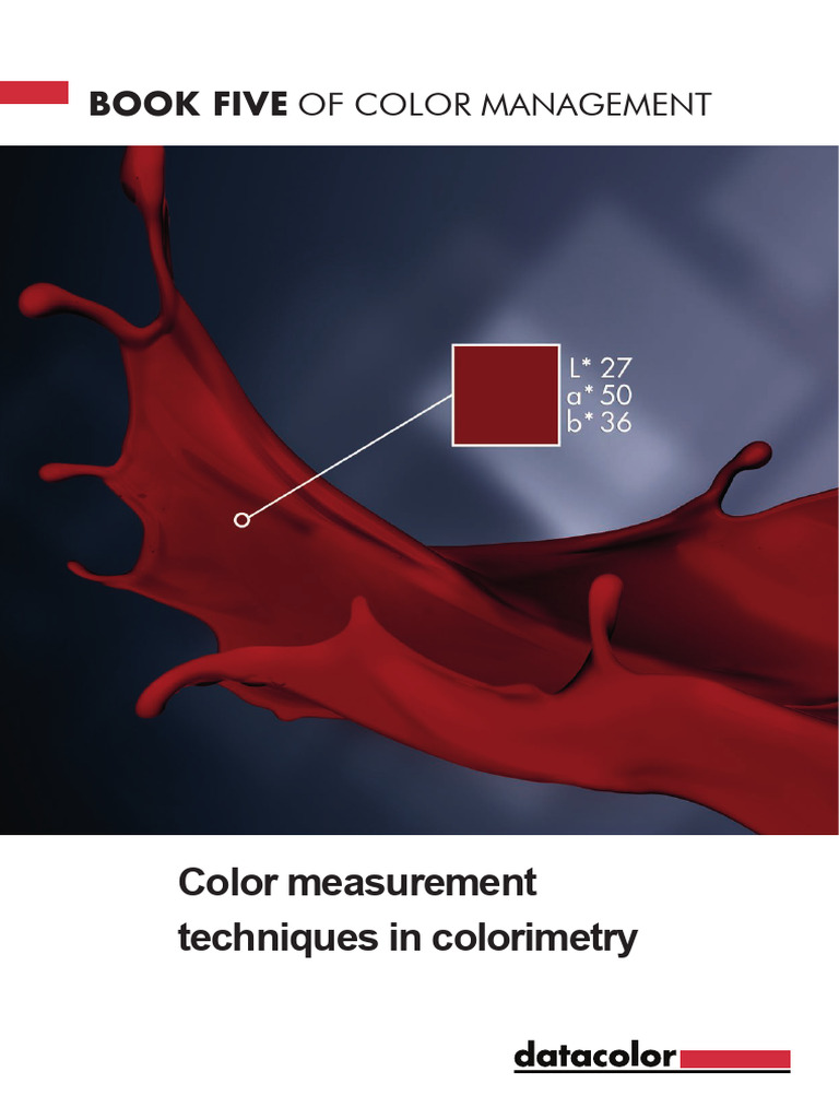 Dc23 Colorimetry en Web Book-5 | PDF | Spectrophotometry | Color