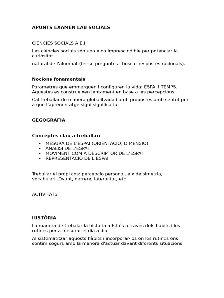 Apunts Lab Socials | PDF
