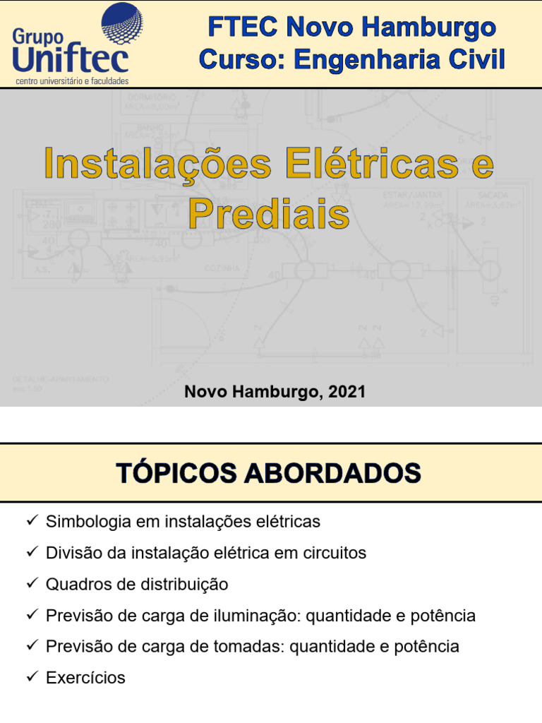 Inst. Elétricas-FTEC Aula 2 | PDF | Rede elétrica | Eletricidade