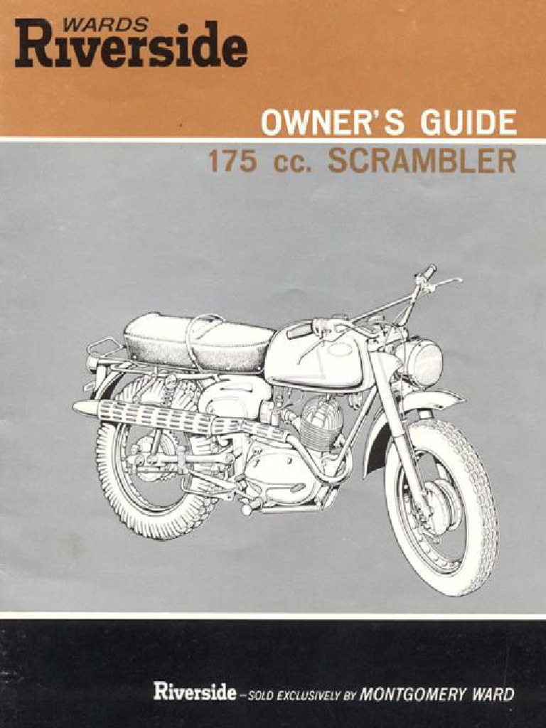 Wards Benelli 175 Riverside Scrambler | PDF