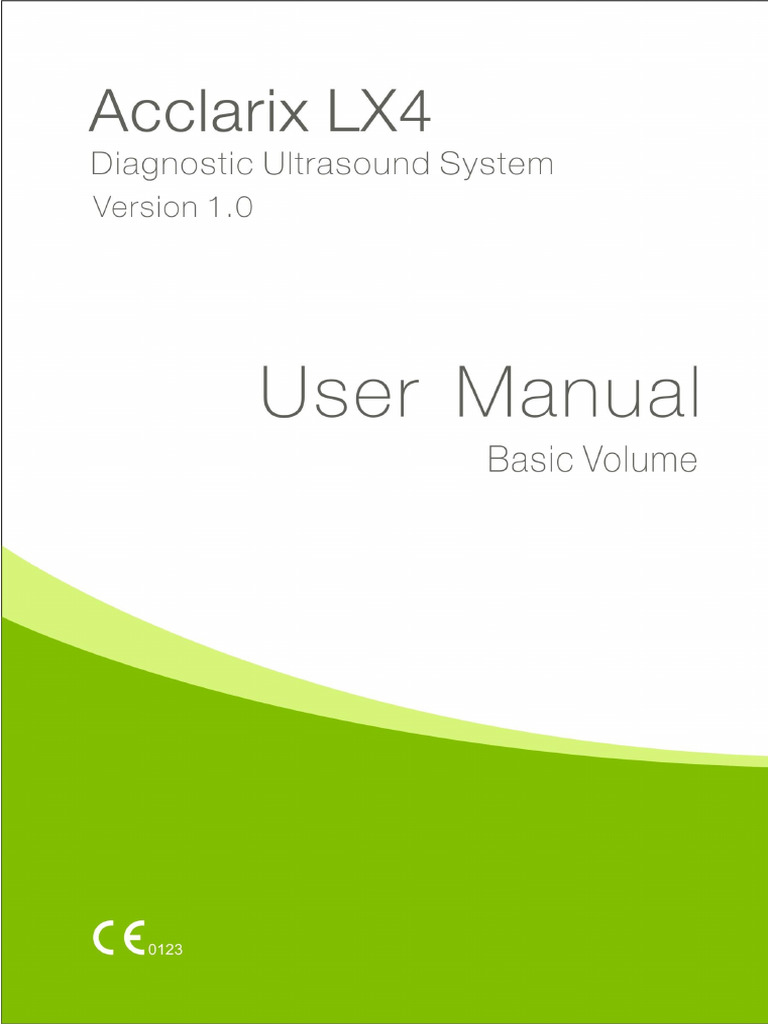 Especificacion Del Manual | PDF | Medical Ultrasound | Default ...